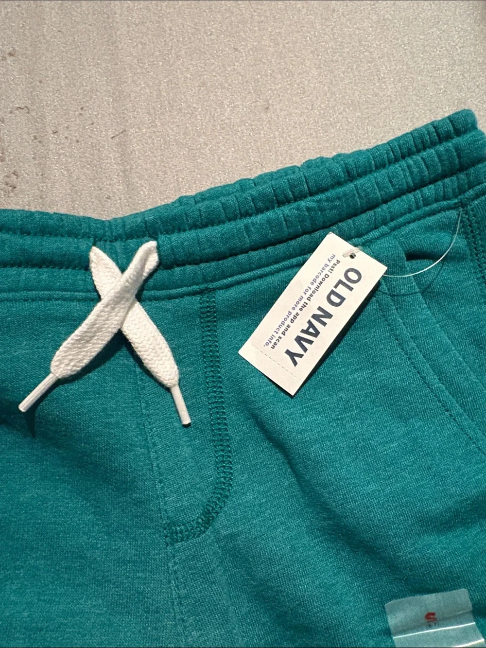 Old Navy Teal Drawstring Kids Shorts